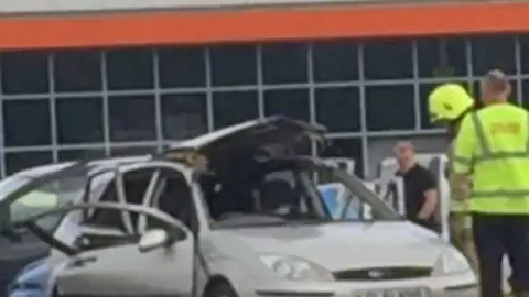 Albert Quixall Exploded car