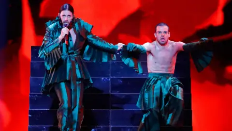 AFP Conan Osiris (left) of Portugal