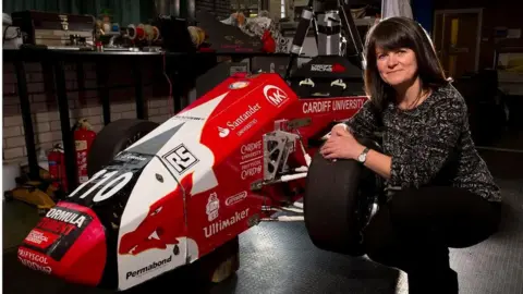 Karen Holford  Karen Holford forged a career in engineering from her love of Formula One racing