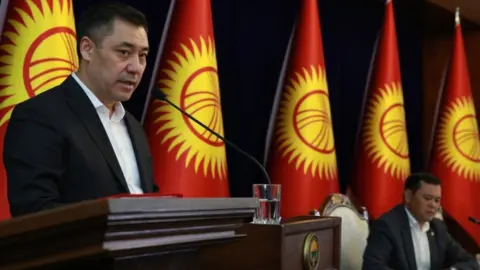 EPA Acting Prime Minister of Kyrgyzstan, Sadyr Japarov