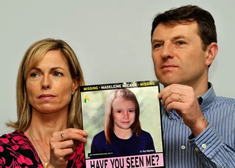 PA Kate and Gerry McCann daughter appeal