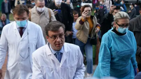 AFP Doctors in Omsk, 21 Aug 20