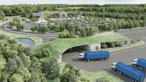 Roadchef/ Planning Documents 3D visualisation from January 2023