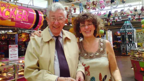 Cooper family Mr Cooper with his daughter Beverley who has started the petition