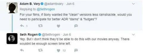 Twitter/@SethRogen Seth Rogen tweet