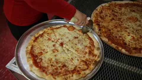 Getty Images A pizza, yesterday