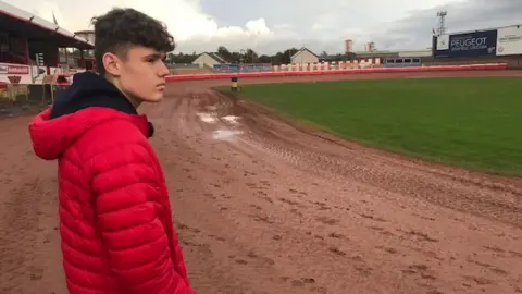 BBC Sam Norris at track