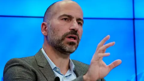 Reuters Dara Khosrowshahi attends the World Economic Forum (WEF) annual meeting in Davos, Switzerland, January 23, 2018