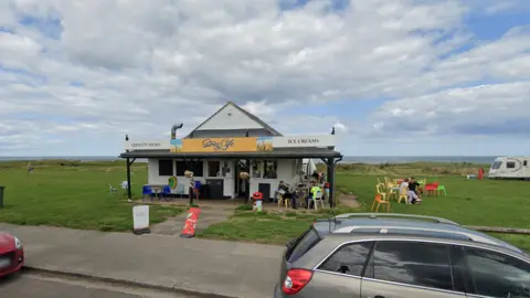 Google The suspected explosive device was found near a cafe