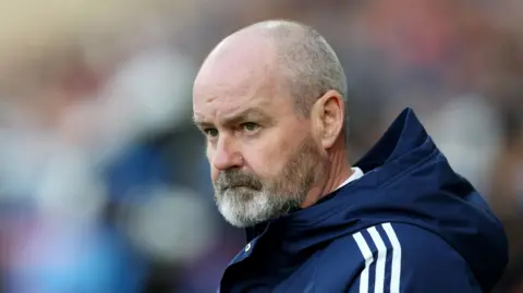 Scotland head coach Steve Clarke