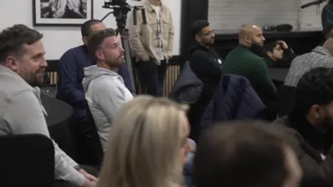 Ant Saddington/BBC Rob Edwards at the Iftar event