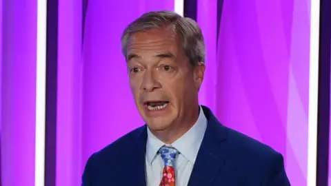 PA Media Nigel Farage