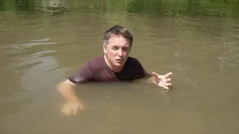Jonah Fisher in water 