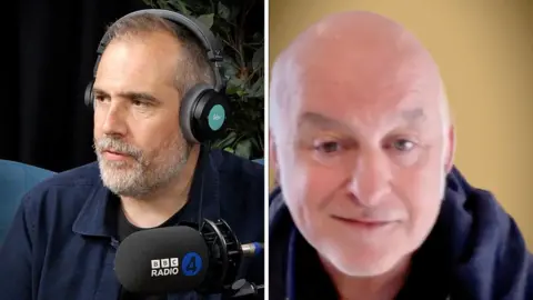 Left, Doctor Xand. Right, a body odour expert.