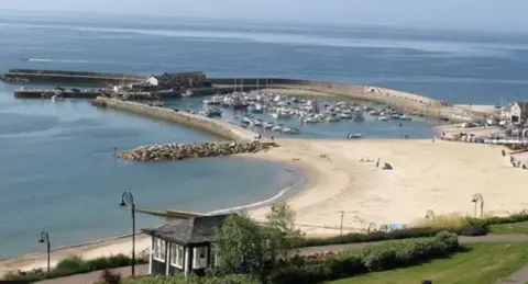 LDRS The Cobb at Lyme Regis in Dorset