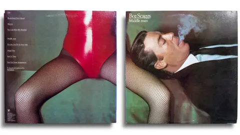 Guy Bourdin/The Photographers' Gallery Boz Scaggs on the cover of his 1980 album Middle Man