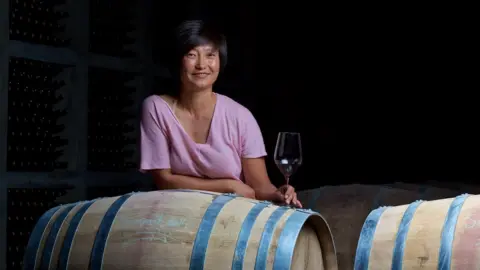 Silver Heights Winery Emma Gao from Silver Heights winery