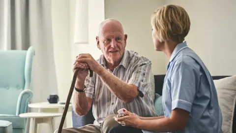 Getty Images Care worker