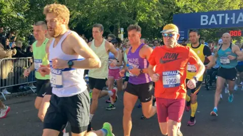 BBC Marathon runners