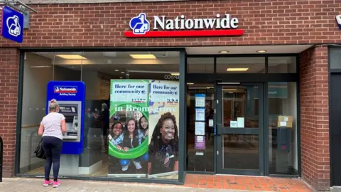 The Bromsgrove branch of Nationwide Building Society