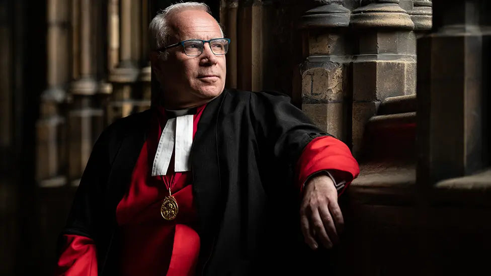 Getty Images David Hoyle, the Dean of Westminster Abbey