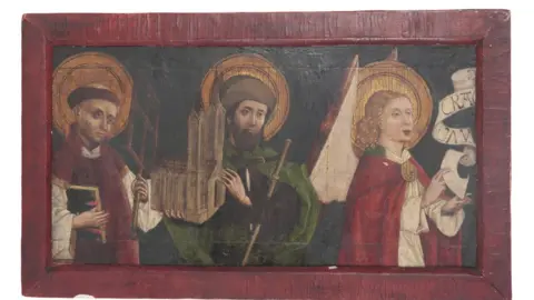 Duke's auctioneers One side of the panel