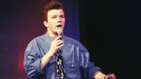 Getty Images Rick Astley in 1989