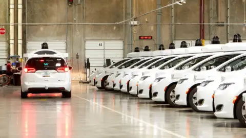 Waymo Waymo depot, Chandler, Arizon