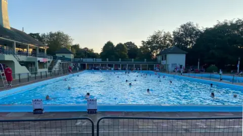 Ben Stevenson/BBC Peterborough Lido