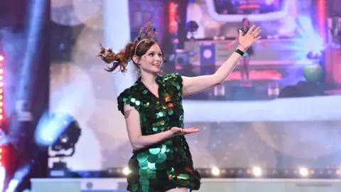 Jaime Lang / BBC Sophie Ellis-Bextor dancing