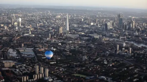 Reuters Balloon over London