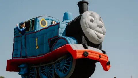 Longleat/Tom Anders A Thomas the Tank Engine hot air balloon