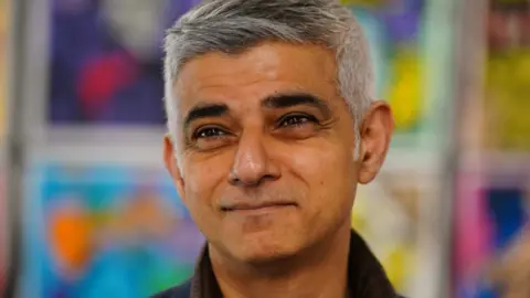 Sadiq Khan was first elected as London mayor in May 2016