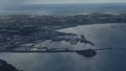 BBC Aerial of St Peter Port