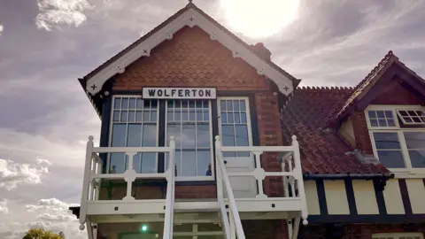 Martin Giles/BBC Wolferton railway station