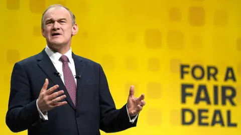 Getty Images Lib Dem leader Ed Davey