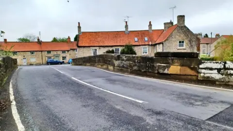 North Yorkshire Council 18th century bridge on the A170 in Helmsley