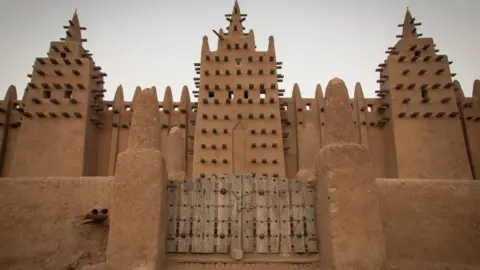 Getty Images Building at Djenne in Mali
