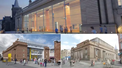 BBC Three of the architects' designs