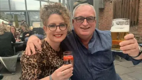 Family Sarah Adams and her father Alan