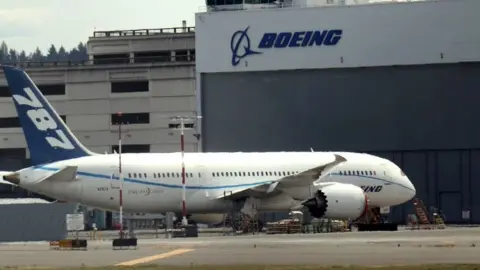 Getty Images A Boeing plant in Seattle