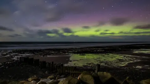 Nick at Emaiom photography Northern lights from Glen Mooar