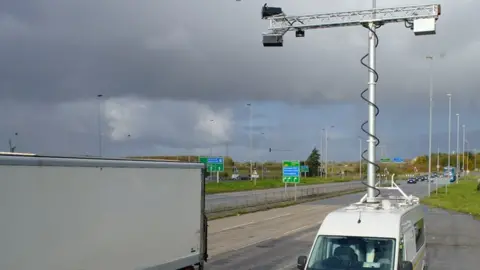 Merseyside Police AI camera van