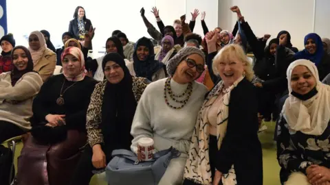 Stepping Up A group picture of an organisation in Bristol