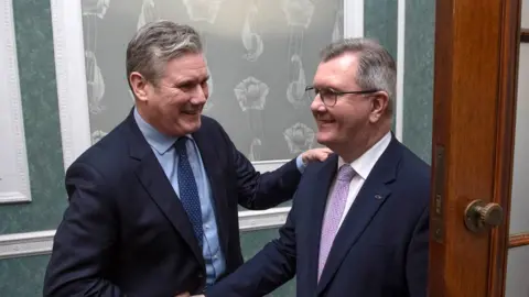 Getty Images Sir Keir Starmer and Sir Jeffrey Donaldson