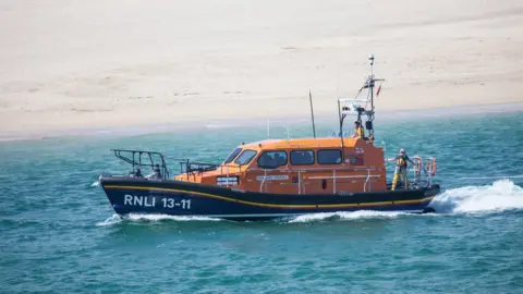 RNLI Current St Ives lifeboat