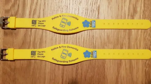 Avon Fire and Rescue The yellow wristbands