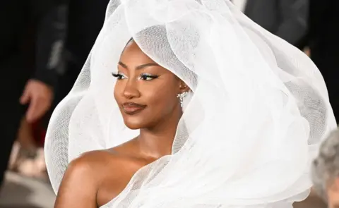 Getty Images Nigerian singer-songwriter Tems attends the 95th Annual Academy Awards at the Dolby Theatre in Hollywood, California on March 12, 2023