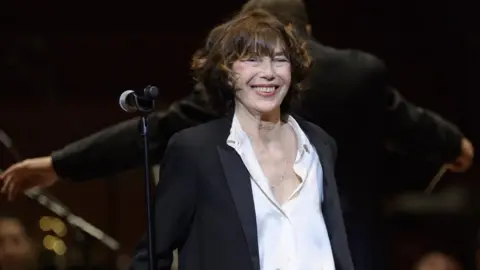 EPA British actress and singer Jane Birkin performs on stage at the Festival Antigel in Geneva, Switzerland, 09 February 2018