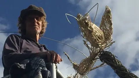 Bodnant Garden National Trust Sculptor Trevor Leat